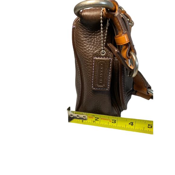 Coach Handbag     Brown      Shoulder Strap    Leather - Picture 8 of 11